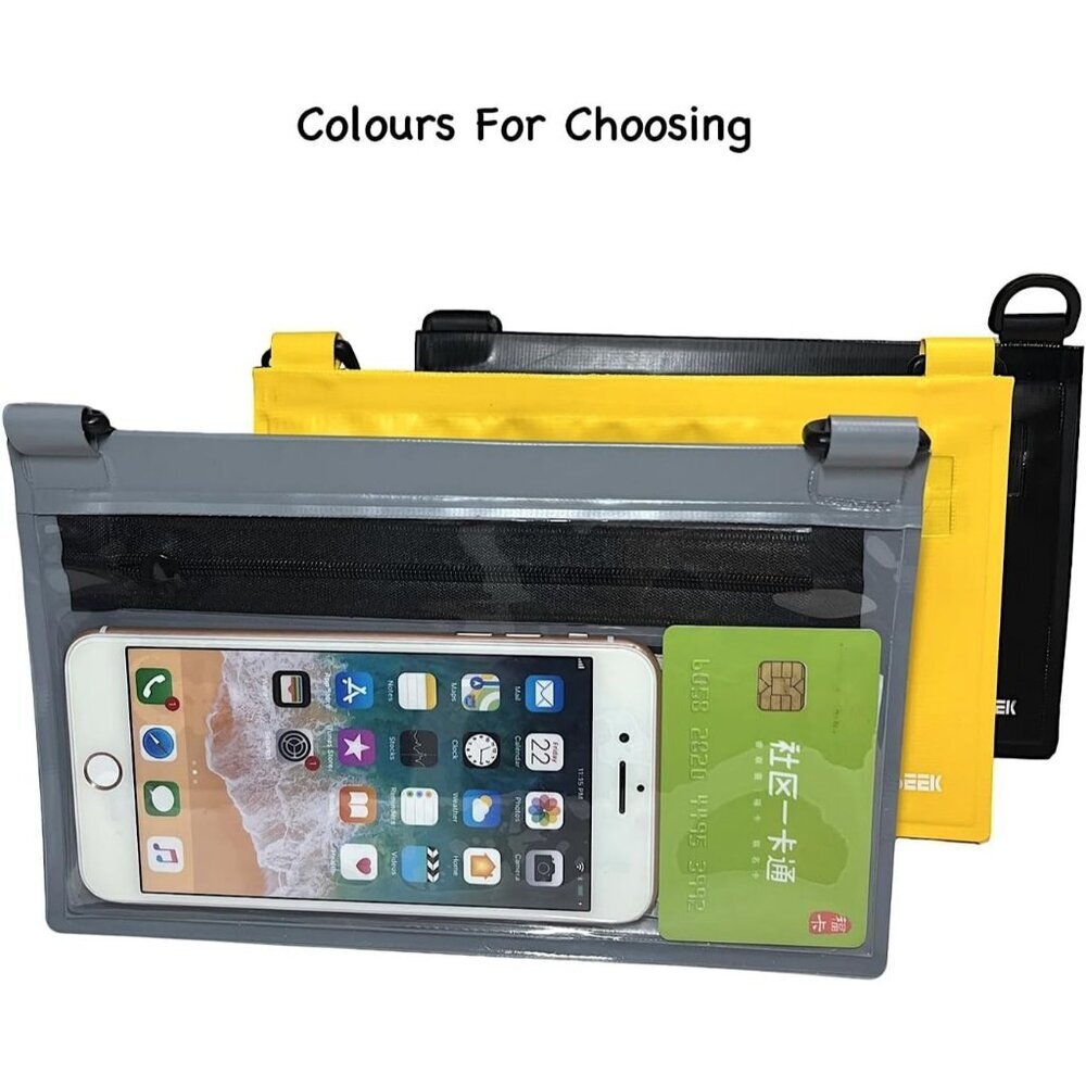 Women's Black Mini Crossbody Bag Travel Passport Wallet Shoulder Purse Small - Picture 8 of 9